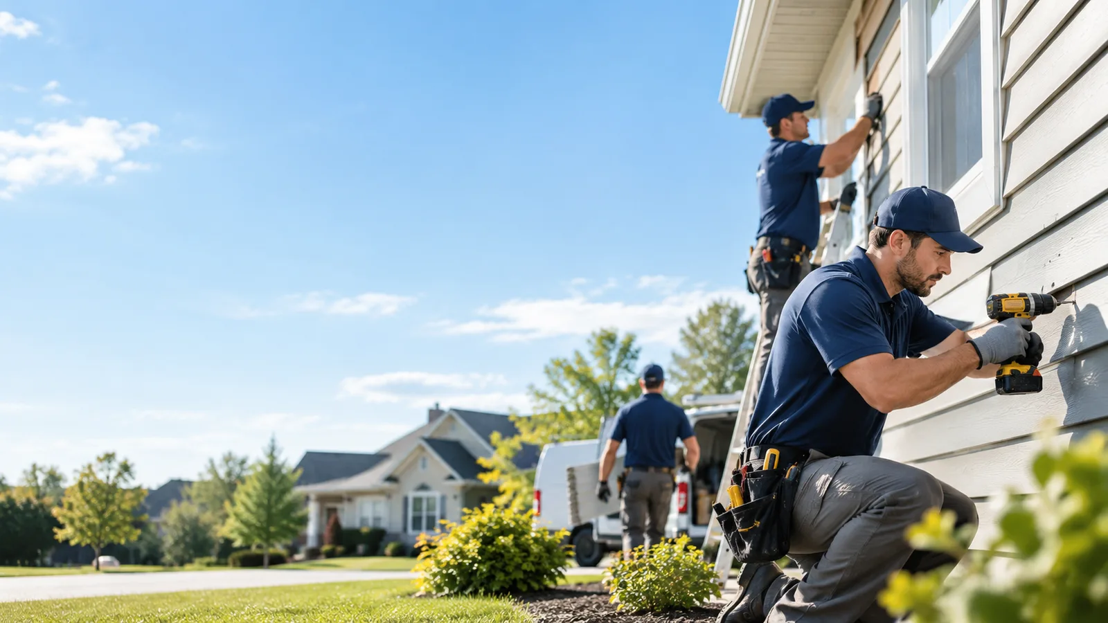 Siding Leak Repair in Radnor, OH